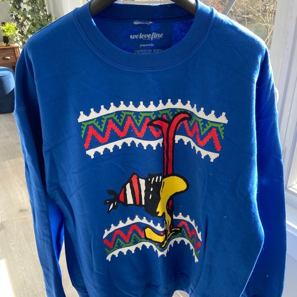 Peanuts Woodtock Winter Sweatshirt - Picture 2 of 3